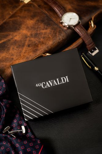 duży, skórzany portfel męski na zatrzask - 4u cavaldi na Arena.pl