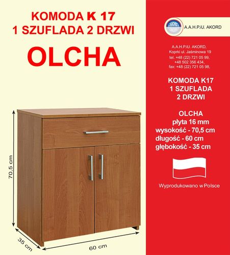 Komoda K17 OLCHA na Arena.pl