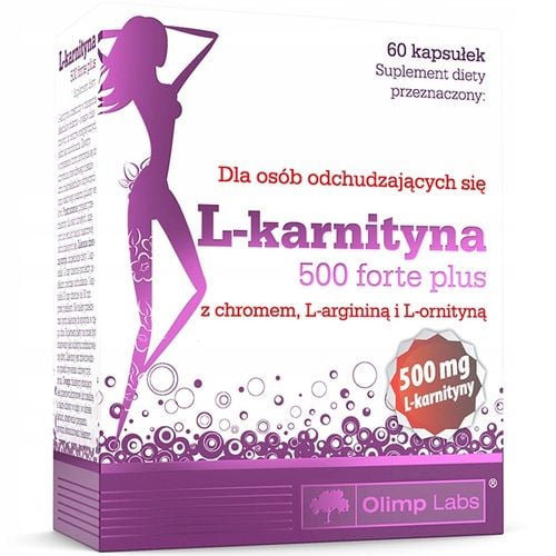 Olimp L-karnityna 500 forte plus, 60 kapsułek na Arena.pl