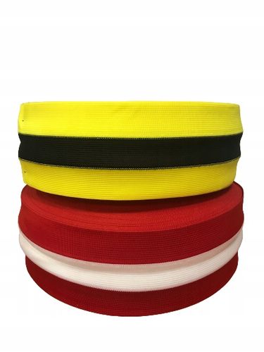 TAŚMA MATERIAŁOWA OSTRZEGAWCZA ŻÓŁTO CZARNA 100M na Arena.pl