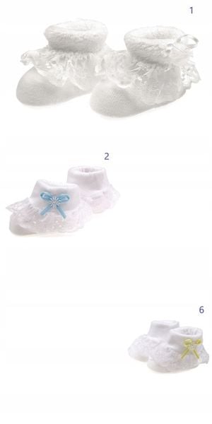 SKARPETKI NIEMOWLĘCE BAWEŁNIANE 0-3 MSC. zdjęcie 7