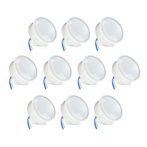 Zestaw 10x moduł LED INSERT 6,5W 6000K MILKY zdjęcie 1