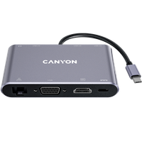 canyon hub ds-14 8 w 1 4k usb-c szary
