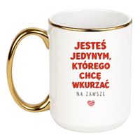 Duży Biało-Złoty 450 ml