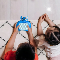 GRA ZRĘCZNOŚCIOWA POP IT POPIT ELEKTRYCZNA ANTYSTRESOWA STICH