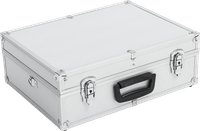 Walizka aluminiowa duża - 466x355x160 mm