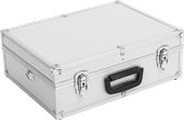 Walizka aluminiowa duża - 466x355x160 mm