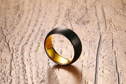 OBRĄCZKA PIERŚCIEŃ z Wolframu WOLFRING EU22 US10 na Arena.pl