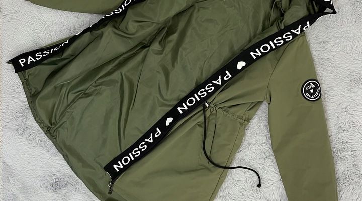 ASYMETRYCZNA PARKA kurtka Z KAPTUREM 4 KOLORY XS zdjęcie 6