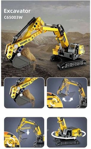 KLOCKI KONSTRUKCYJNE POJAZD BUDOWLANY KOPARKA 467 na Arena.pl