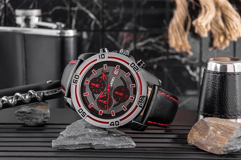 Zegarek Męski Skmei 9156SIRD + BOX zdjęcie 5
