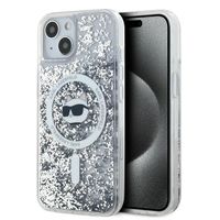 Karl Lagerfeld KLHMP13MLGCHSGH iPhone 13 6.1" hardcase transparent Liquid