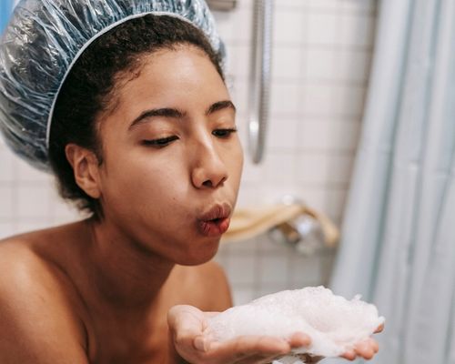 Czepki foliowe jednorazowe z gumką Czepek ochronny na głowę 100 sztuk na Arena.pl