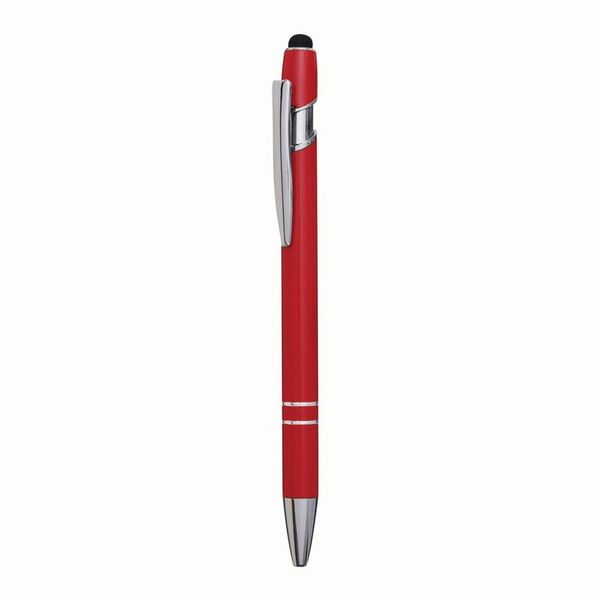 Aluminiowy długopis MERCHANT, czerwony zdjęcie 1