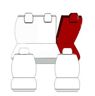 Pokrowce MIAROWE do Kia Ceed 06-12r. P3 zdjęcie 3