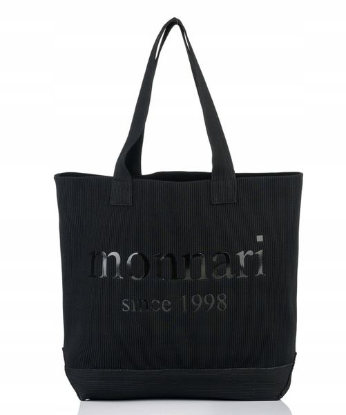 Monnari torebka shopper poliester czarny zdjęcie 9
