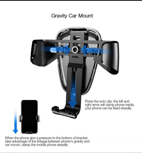 Uchwyt samochodowy na telefon Gravity BASEUS na Arena.pl