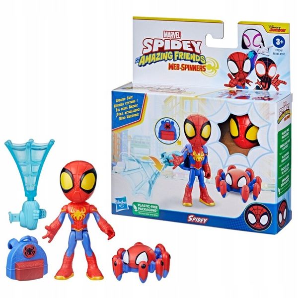 HASBRO SPIDER-MAN SPIDEY WEBSPINNERS F7256 zdjęcie 1