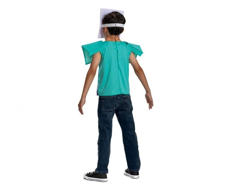 Strój przebranie Steve Minecraft , rozm. S (4-6 lat) zdjęcie 3