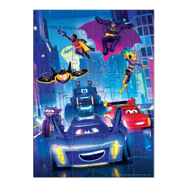 Puzzle 48 elementów. BatMobil zdjęcie 2