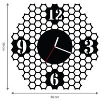 ZEGAR ŚCIENNY PLASTER MIODU 58cm XXL 151.11
