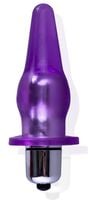 WIBRATOR, Korek Analny ZATYCZKA Z WIBRACJĄ rozm. S FIOLETOWY