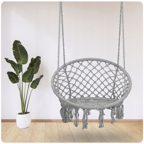 HUŚTAWKA OGRODOWA BOCIANIE GNIAZDO FOTEL WISZĄCY na Arena.pl