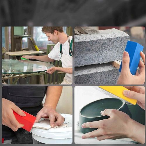 4 SZT DIAMENTOWA KOSTKA DO SZLIFOWANIA GRESU PŁYTEK 60# 100# 200# 400# na Arena.pl