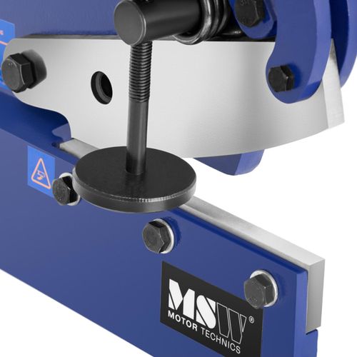 Nożyce gilotynowe gilotyna do blachy i prętów ręczna 6 mm szer. 170 mm na Arena.pl