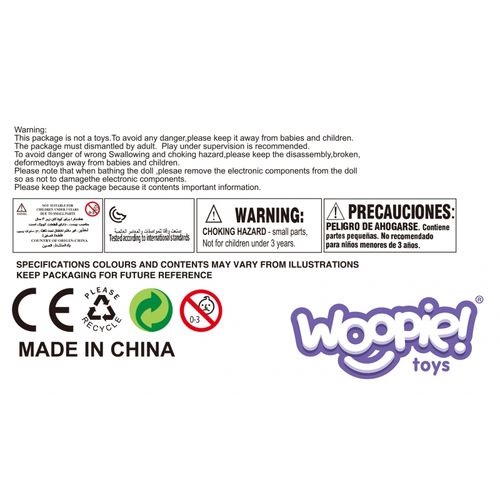 WOOPIE ROYAL Lalka Hiszpanka Marcia Interaktywna Baby Dolls na Arena.pl