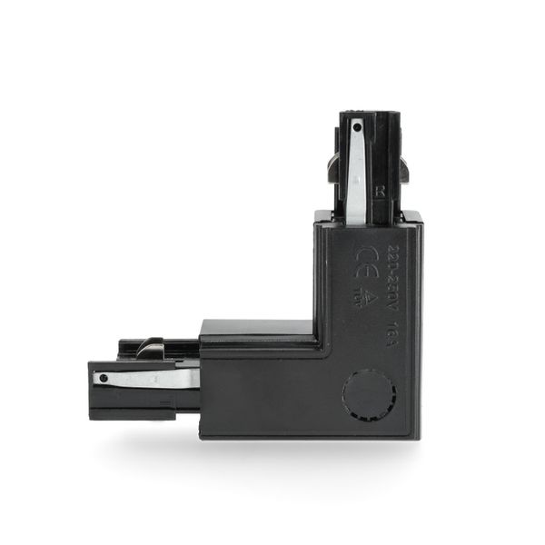 Łącznik 'L' do łączenia szyn ZEWNĘTRZNY PRAWY CZARNY do LED NEXTRACK zdjęcie 2