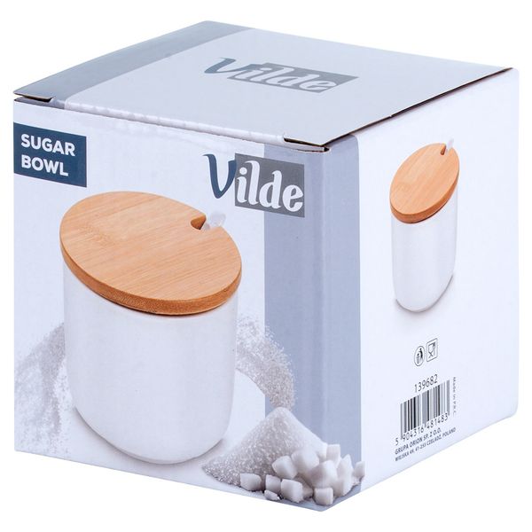 Cukierniczka ceramiczna biała 250 ml zdjęcie 5