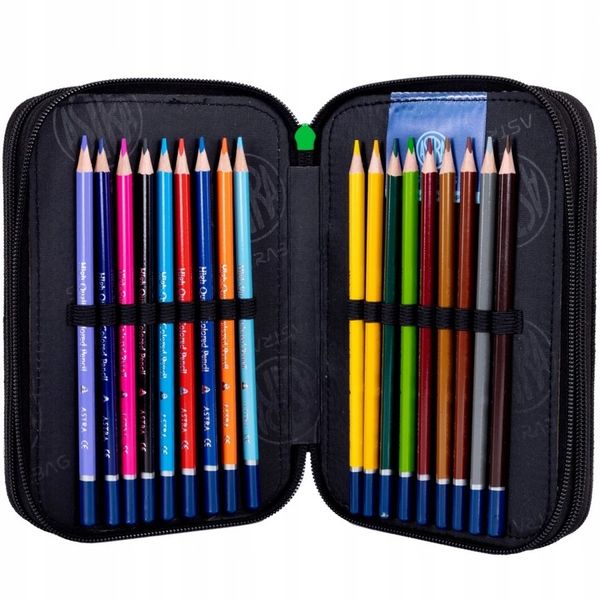 ASTRA PIÓRNIK TRZYKOMOROWY Z WYPOSAŻENIEM DLA CHŁOPCA PIŁKA NOŻNA FOOTBALL zdjęcie 5