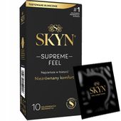 Prezerwatywy SKYN Supreme Feel 10 szt. NAJCIEŃSZE NA ŚWIECIE