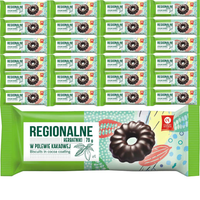 Cukry Nyskie Herbatniki regionalne w polewie kakaowej 79 g x 24 sztuk