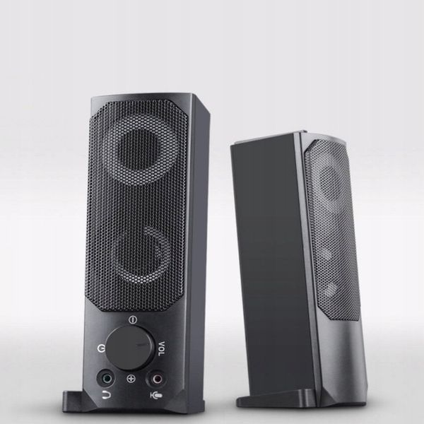 GŁOŚNIKI KOMPUTEROWE BLUETOOTH SOUNDBAR 2.0 6W USB 5V DC LED RGB 2w1 ZESTAW zdjęcie 2