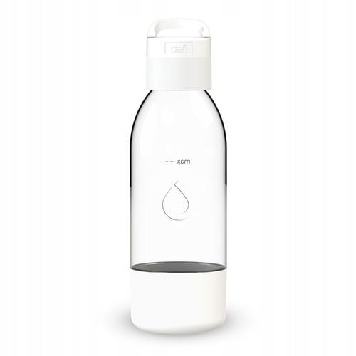 PushAir Butelka do Saturatora Dafi z Uchwytem Biała 0,5 na Arena.pl