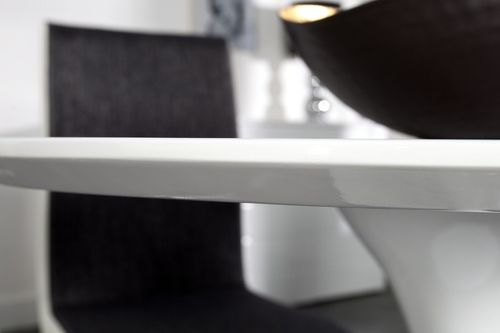 Stół tulip fi 100 - blat mdf biały na Arena.pl