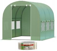 TUNEL FOLIOWY FOLIAK SZKLARNIA NA WARZYWA 2x3m