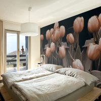 Fototapeta - Ladies among the flowers 400x309