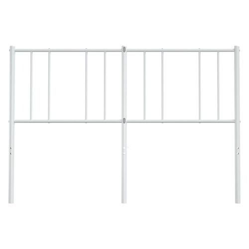 Metalowe wezgłowie, białe, 120 cm na Arena.pl