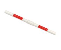 belka do przeszkody do skakania na hobby horse - czerwona - 160 cm