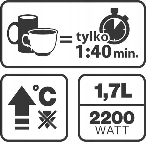 Czajnik elektryczny Eldom C530 REGULACJA TEMP 1,7L na Arena.pl