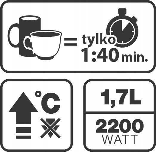 Czajnik elektryczny Eldom C530 REGULACJA TEMP 1,7L zdjęcie 10