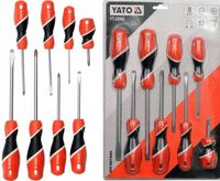 YATO WKRĘTAKI ŚRUBOKRETY PŁASKIE KRZYŻAKOWE zestaw 8el.