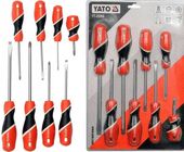 YATO WKRĘTAKI ŚRUBOKRETY PŁASKIE KRZYŻAKOWE zestaw 8el.