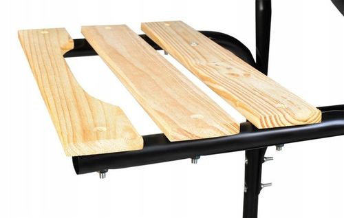 GRILL OGRODOWY WĘGLOWY OKRĄGŁY Z POKRYWĄ I PÓŁKAMI na Arena.pl