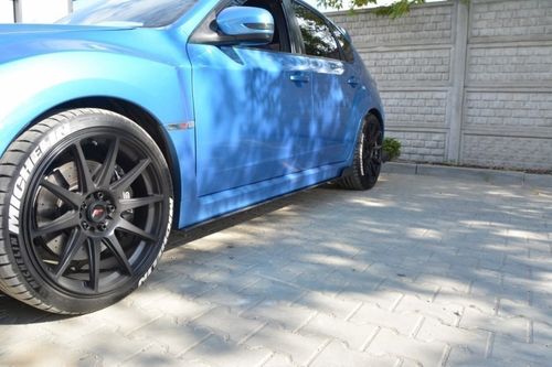 RACING SIDE SKIRTS DIFFUSERS Subaru Impreza WRX STI 2009-2011 na Arena.pl