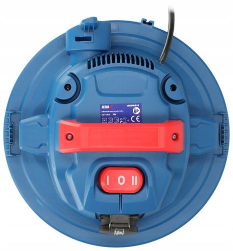 Odkurzacz DEDRA Bezworkowy Sucho Mokro 1400W 30L stal Gniazdo el. na Arena.pl