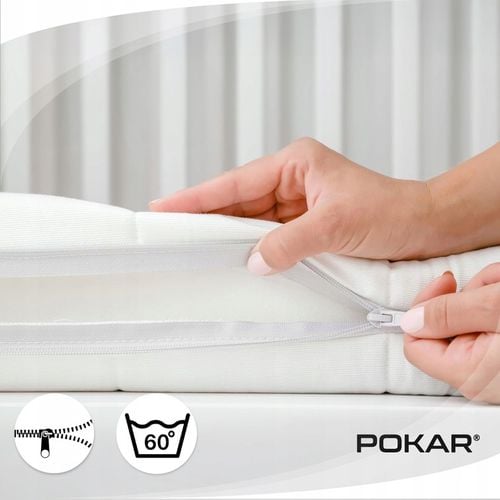 Materac nawierzchniowy nakładka topper H3 90x200x5cm na Arena.pl